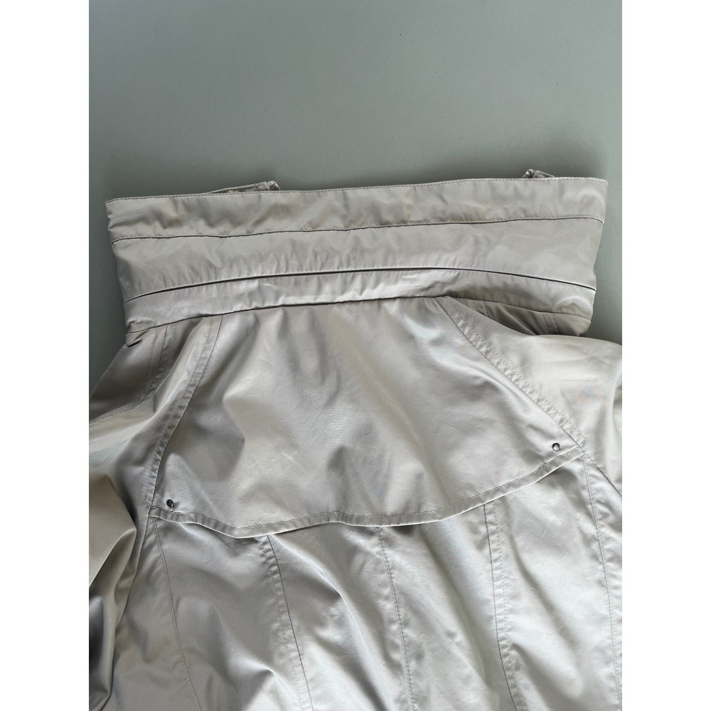 Orvis Pack & Go Women's Raincoat Stowaway Hood Full Zip Drawstring Waist - Picture 4 of 7